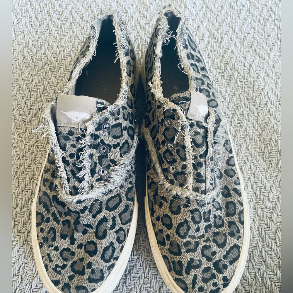 Women’s slip on shoes.